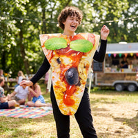 Pizza Slice Costume Unisex Pizza Costume Realistic Apparel for Adults, Stage Shows