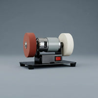 Mini Bench Grinder Multi-Functional Electric Blade Honing Tool Twin Wheel Grinder Good Heat Dissipation Power Tool Low Noise