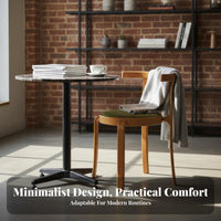 Nordic Design Woven Backrest Chair Stackable Indoor Furniture Space-Saving Kitchen Seat Vintage aesthetic for Interior Designers, Homeowners, Restaurant Owners, Dining Room, Small Apartment, Cafe