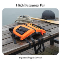 High Buoyancy Life Preserver Lightweight Kayaking Flotation Vest Aquatic Activities Buoyancy Aid Sturdy and Long-Lasting