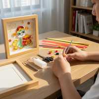2025 Year of the Snake Quilling Art Kit DIY Handmade Chinese Style Set with Frame for Beginners
