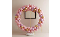 Leak-Resistant Inflatable Water Weight Base Easy to Use Balloon Arch Weight with Fill Opening Portable U-Shaped Water Fillable Base Reusable for Event Decorators, Party Planners, Outdoor Events, Wedding Backdrop
