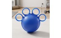 Ergonomic Grip Ball with Finger Rings Comfortable Finger Grip Ball Non-Slip Exerciser Portable for Home, Office