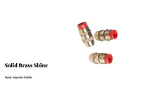 Cooling Mist Brass Sprinkler Long-Lasting Adjustable Misting Nozzle Easy Installation for Farmers, Landscapers, Dust Control, Agriculture