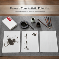 4K 8K Chinese Xuan Paper for Calligraphy and Painting - Raw, Ripe, and Semi-Ripe Options
