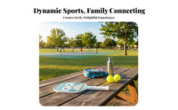 Kids Pickleball Paddle Long-Lasting Cartoon Pickleball Racket Childrens Paddle Racket Fun Design Anti-Collision Perimeter Guard