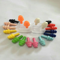 Christmas Tree Reusable Silicone Earplugs for Sleep, Noise Reduction, and Snoring
