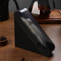 pouring-over Cone Strainer Paper Container Easy Access Coffee Strainer Storage Box Large Capacity for Cafe, Office
