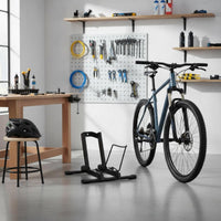 Steady-lShaped Bike Stand Sturdy Insert Bike Stand Long-Lasting Cycle Parking Rack Indoor and Outdoor Use for Garage