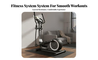Elliptical Machine Silent Home Elliptical Smart Low-Impact Exercise Machine