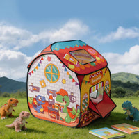 Children's Play Tent Portable Dinosaur Tent Lightweight Fort for Young Children