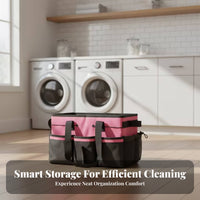 Polyester Cleaning Tool Tote Open-Top Cleaning Tool Bag Rectangular Organizer Tote Sturdy