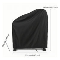 Exercise Bike Cover with Drawstring Snug Exercise Bike Cover Easy to Use Lightweight for Home Gym, Garage