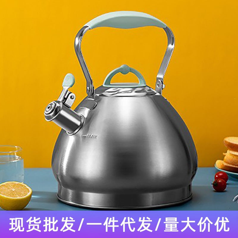 304 Stainless Steel Whistling Kettle for Gas Stove
