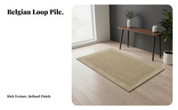Trimmable Geometric Pattern Doormat Modern design Entrance Rug Non-Slip rearing Floor Mat Easy to Clean for Homeowners, Renters, Adults, Entryway, Front Door, Foyer, Hallway