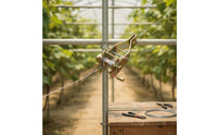 Galvanized Metal Wire Tensioner Anti-Corrosion Wire Tensioner with Gear Long-Lasting Tightener Sturdy for Trellis
