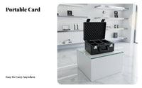 PSA Slab Protector Combination Lock Approved Lock Graded Card Carrying Case Foam Padded Interior PSA Card Briefcase for Investors, Travel