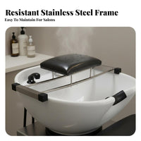 Waterproof Shampoo Bowl Neck Rest Odor-Resistant Salon Headrest Pillow Soft and Comfortable for Hairstylists, Hairdressers, Spas, Barbershop