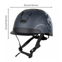 Shock Protection Horseback Riding Helmet Breathable Equestrian Helmet Lightweight Horseback Riding Hat Ventilated Design