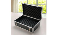 Phone Storage Box with Lock Lockable Cell Phone Locker with Handle Multi-Slot Secure for Teachers, Classroom, Meeting Room