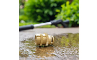 Quick-Connect Adapter 1/4-Inch Pressure Washer Adapter Quick-Connect Fitting Brass Metal