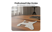 Shield Film Stratocaster-Inspired Style Pickguard Uncovered Humbucker Dual-Humbucker Pickguard