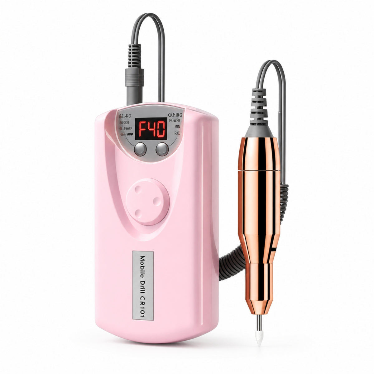 Electric Nail with Bits Ergonomic Manicure Tool Beginner-Friendly