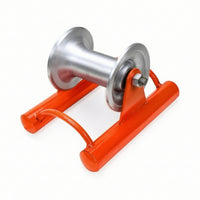 Straight-Run Cable Pulley Anti-Friction Cable Guide with Frame Low Power Level Hardware for Wire Laying, Job Sites