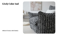 Modern Minimalist Design Puffy Single-Seater Sofa Soft Upholstery Oversized Upholstered Armchair Deep Seat Design Living Room Furniture Luxurious Comfort for Apartment Dwellers, Interior Designers, Guesthouse, Boutique, Lounge Area, Reading Nook