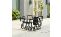 Metal Wire Scooter Storage Basket Easy to Install Scooter Basket with Bracket Long-Lasting Spacious for Daily Commute
