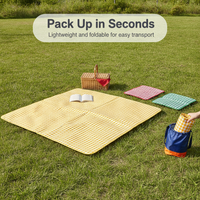 Outdoor Picnic Blanket Camping Mat - Waterproof, Thickened, Portable for Hiking, Beach, and Tent