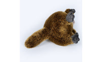 Sitting Groundhog Stuffed Animal Huggable Toy Adorable for Bedside Decor