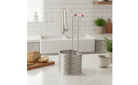 Coil Wort Chiller 3/8 Inch Tube Stainless Steel Wort Chiller Guard Ends Equipment for Homebrewers