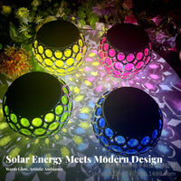 Auto On/deactivate LED Garden Sphere Light Energy Saving LED Garden Ball Waterproof for Patio, Balcony, Tabletop