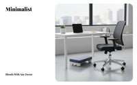 Under-Desk Footrest Non-Slip Foot Support Wide Surface for Study Room, Students