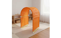 Rainbow Crawl Tunnel Sensory Active Children Crawling Tube Soft Textile Play Tunnel Tent for Young Children