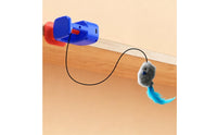 Clamp-on Cat Teaser with Dangling Toys Interactive over the Door Cat Toy Motorized Compact for Kittens