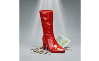 High Heel Doll Boots Pointed Toe Doll Boots Hollow
