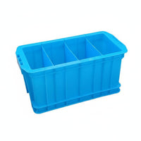 Removable Dividers Multi-Compartment Case particle-resistantresistant Cover Adjustable Divider Case Stackable Design Parts Container Tranextrant Lid for DIY hobbyists, Professionals, Vehicle, Garage, Workshop, Warehouse