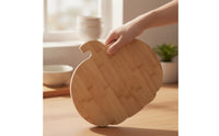 Pumpkin Serving Board Fall Pumpkin Cutting Board Rustic Tray for Hosts, Parties