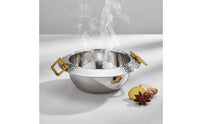 Mini Hot Pot Bowl Thickened Bottom Individual Hot Pot Foldable Handles Cookware for Restaurant, Home
