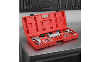 Versatile Rear Wheel Hub Puller Easy to Use Slide Hammer Puller Multi-Purpose Auto Repair Tool Carry Case for Mechanics, Garage