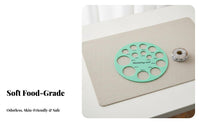Breast Pump Flange Sizer Easy to Clean Areola Measuring Ruler Silic Single Areola Sizer Soft & Flexible Nursing Accessory