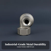 Cyclonic Spray Nozzle 316 Stainless Steel Nozzle High Stream Spray Head for Desulfurization, Dust Removal, Cooling