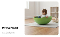 Leaf Rocker Non-Slip Design Sensory Balance Board Multi-Functional Rocking Rotating Toy for Preschoolers, Infants 12m+, Kindergarten, Indoor, Playroom