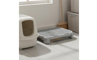Long-Lasting Cat Litter Mat Waterproof Cat Litter Trapping Mat Large Capacity Pet Supplies Detachable Legs for Kittens