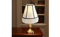 Lamp Shade with Fringe Tassel Fringe Lamp Shade Black and White Decorative for DIYers, Living Room, Bedroom
