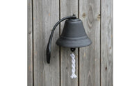 Cast Iron Bell Easy Installation Vintage Wall Bell Clear Chime for Porch