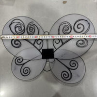 Gray Bee Wings Folding Fairy Butterfly Wings Costume Accessory
