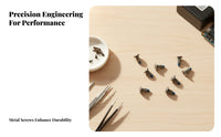 8 Pieces Drone Propeller Screw Metal Fasteners Anti-Loosening Thread-Locking Screw